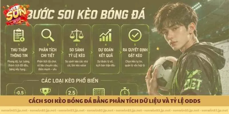 Cách soi kèo bóng đá bằng phân tích dữ liệu và tỷ lệ odds