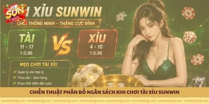   Chiến thuật phân bổ ngân sách khi chơi Tài Xỉu SUNWIN