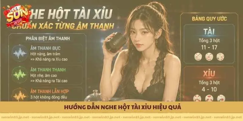                           Hướng dẫn nghe hột Tài Xỉu hiệu quả 
