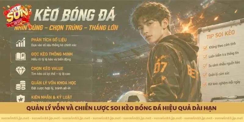 Quản lý vốn và chiến lược soi kèo bóng đá hiệu quả dài hạn